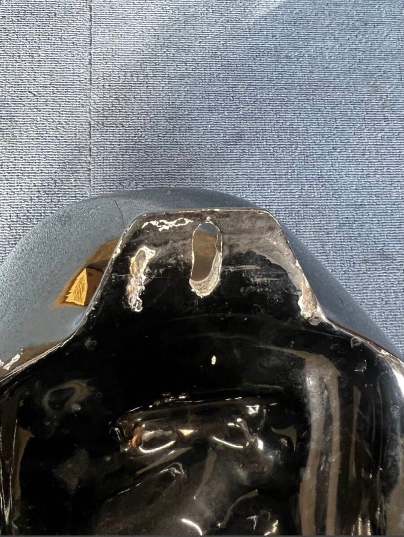 スティード Steed400 ガソリンタンク FRP製ブラック フューエルタンク