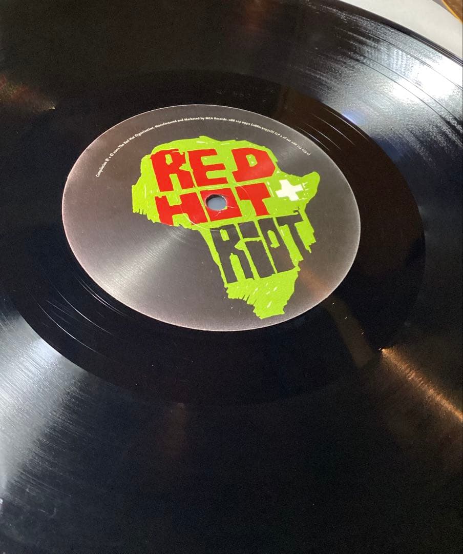 Fela kuti トリビュートレコード　RED HOT RIOT 2LP