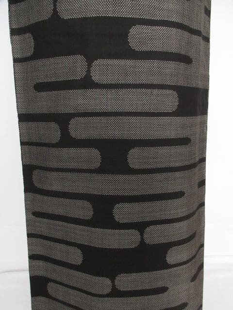 新古品！純泥染＊７マルキ＊本場大島紬＊木邑大島紬織物＊着物＊１６５ｃｍ＊裄６６