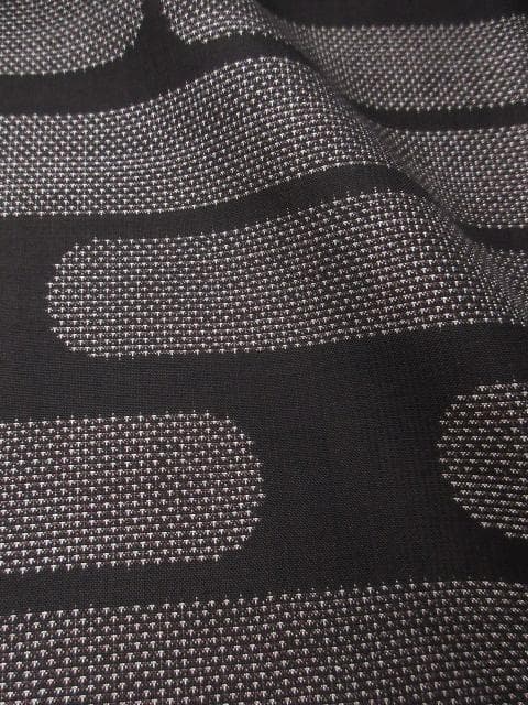 新古品！純泥染＊７マルキ＊本場大島紬＊木邑大島紬織物＊着物＊１６５ｃｍ＊裄６６