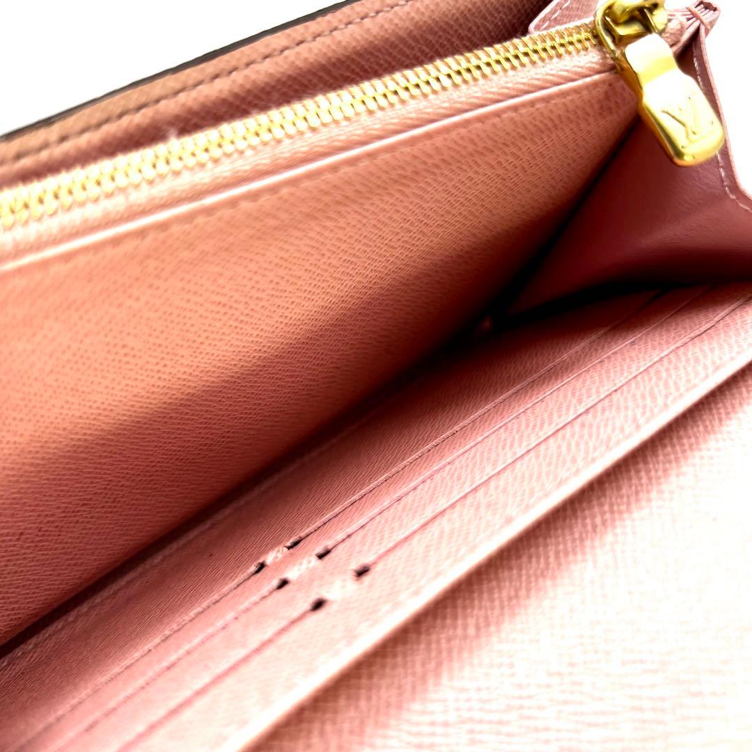 ルイヴィトン モノグラム 新型ポルトフォイユサラ ローズバレリーヌM62235