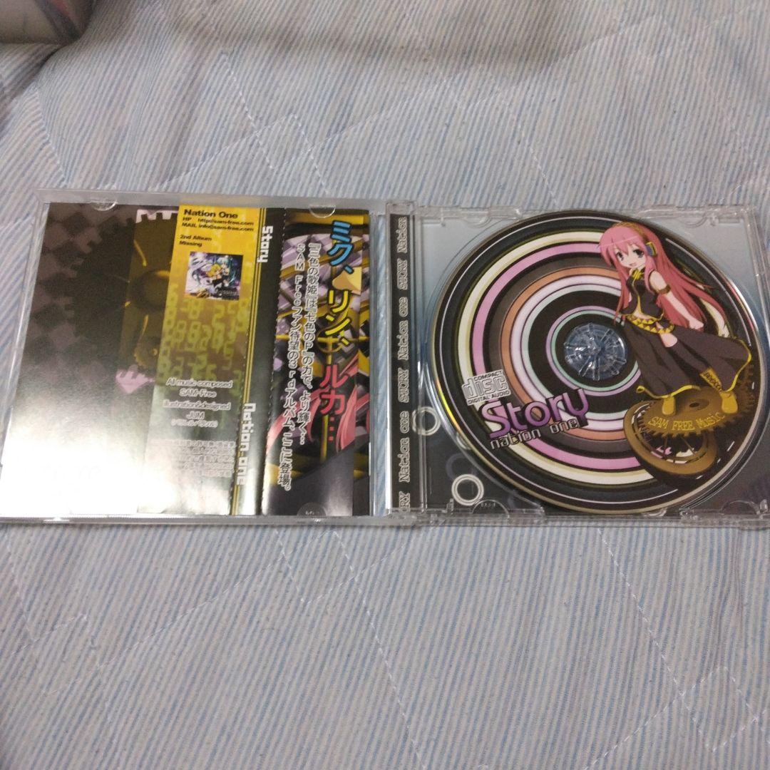 希少　帯付き　samfree　Missing　Story　ボカロ　CD　初音ミク