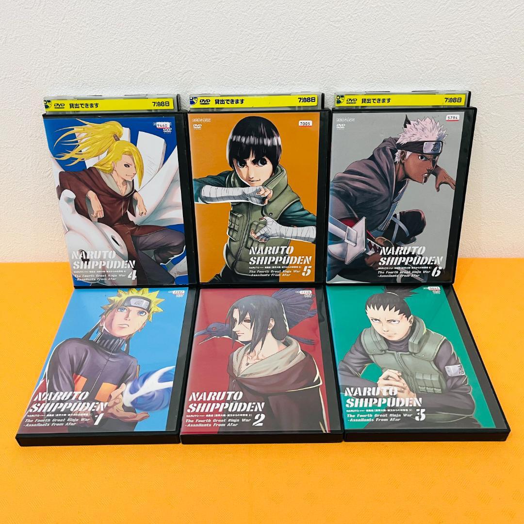 『NARUTO ナルト』 計104巻セット レンタル使用済DVD