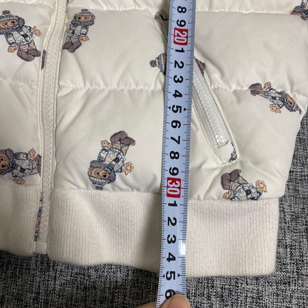 美品　ポロラルフローレン　ポロベアダウンジャケット　110