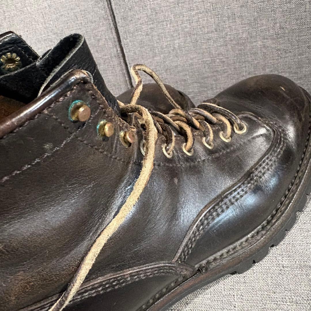 ロンウルフ ロガーブーツ サイズ8 LW00125 LONE WOLF ブラック