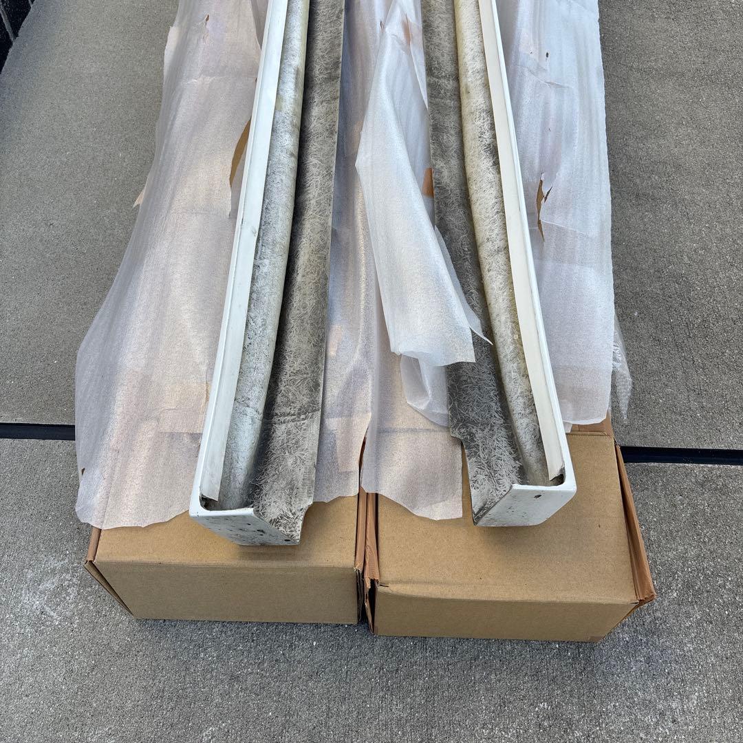 ホンダ　s660　S660.com製　サイドステップ(ホワイト) 中古品