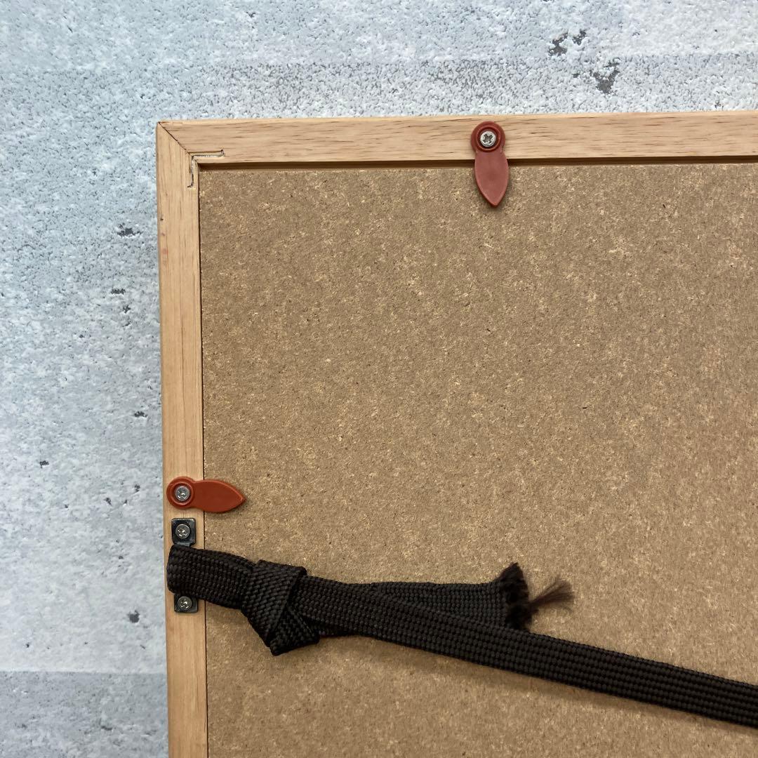 昭和レトロ 芳光刻 飛鶴 鶴 銅板 彫刻 木製フレーム 日本画 額縁 額装 美術