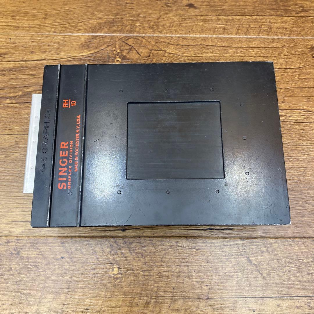 SINGERGRAFLEXグラフレックス4×5フィルムバックホルダーG-1553