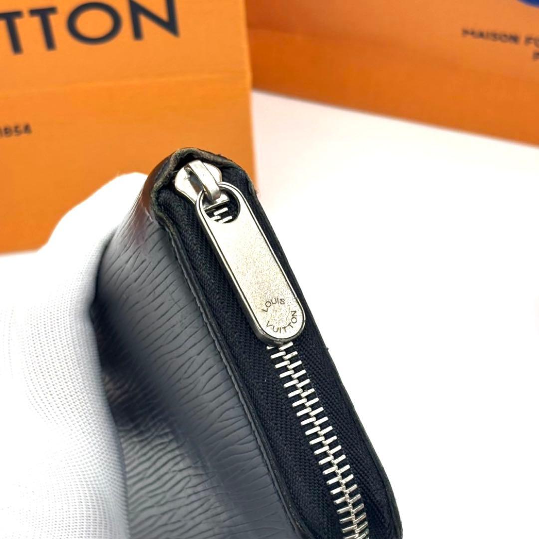 【早い者勝ち】LOUIS VUITTON エピレザー ブラック 長財布