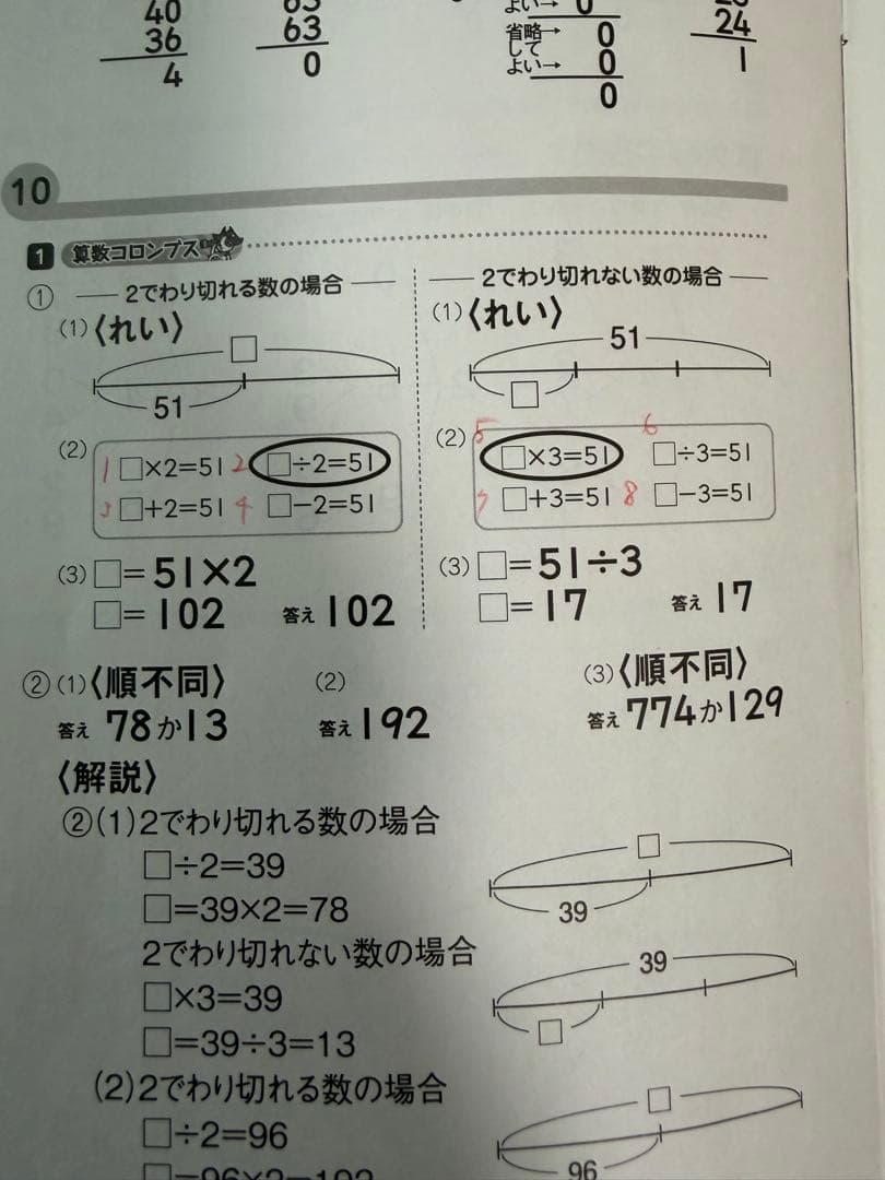 七田式　思考力算数　3年生　全10巻