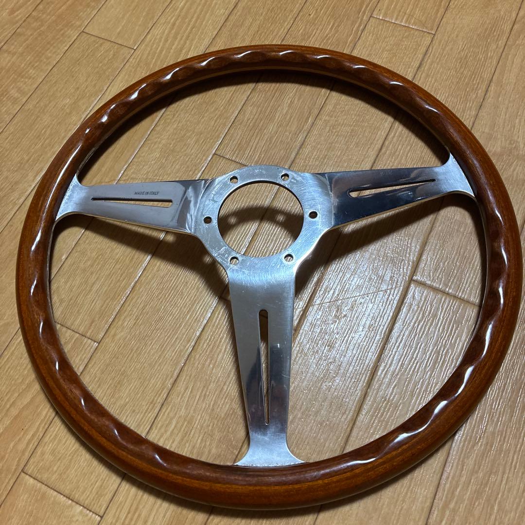 NARDI ウッドハンドル ステアリング 36 当時物