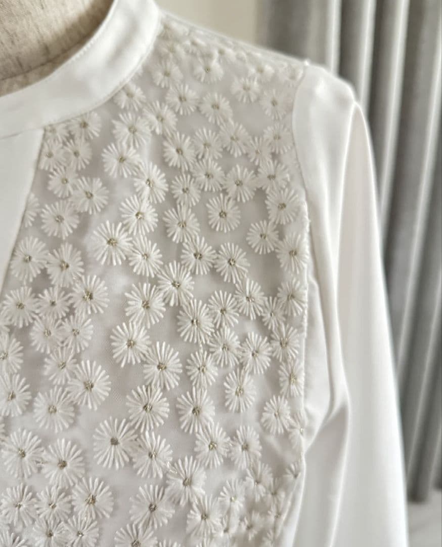 ジュールズプラスJours+ ブラウス カモミール ホワイト 3L