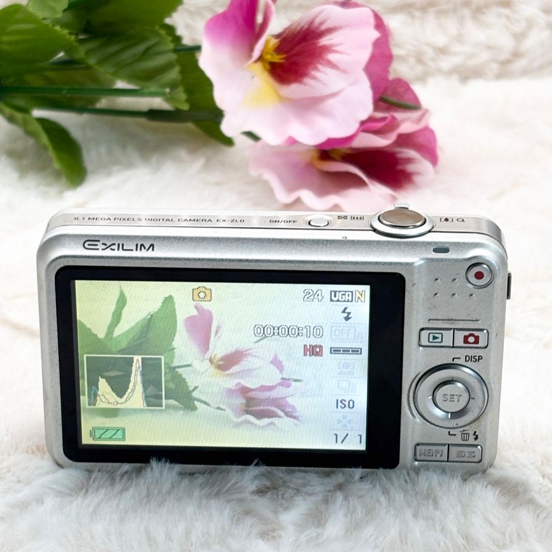 動作良好 CASIO EXILIM EX-Z80 シルバー