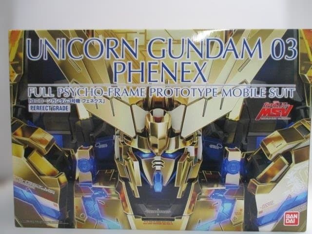 【未組立品】PG　１／６０　ユニコーンガンダム３号機　フェネクス &拡張セット付