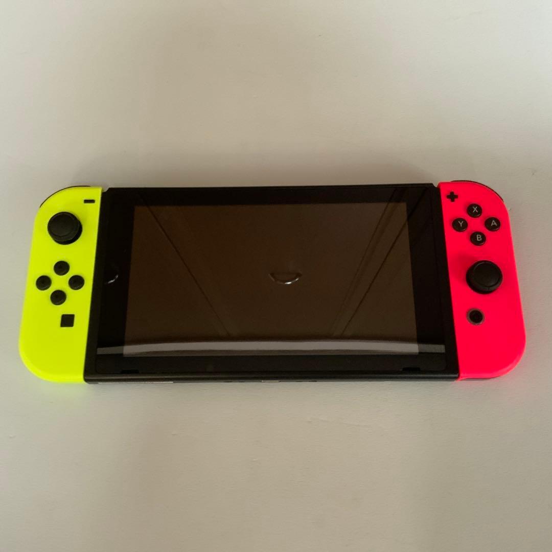 Nintendo Switch 本体 ネオンイエロー/ネオンピンク　スイッチ本体