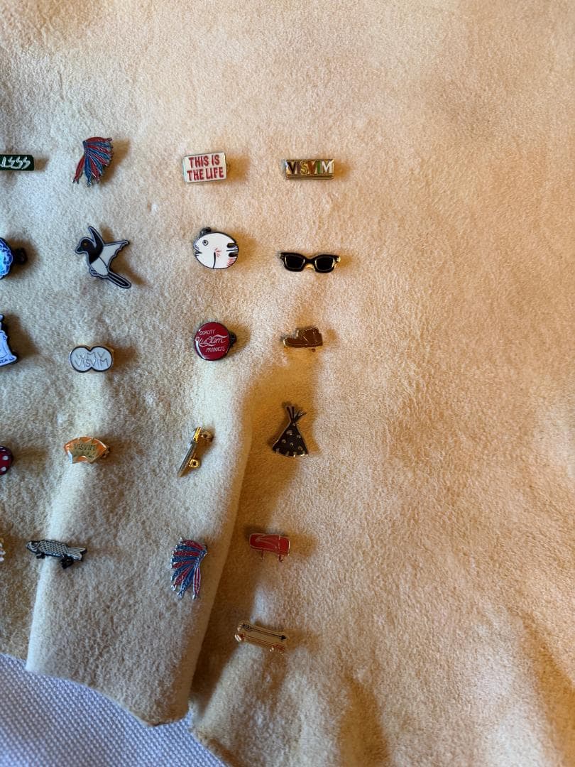 VISVIM ICT UT.SATCHEL(L) 純正ピンバッジ付き 美品