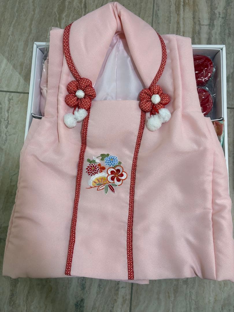 七五三　女児三歳　お着物　セット