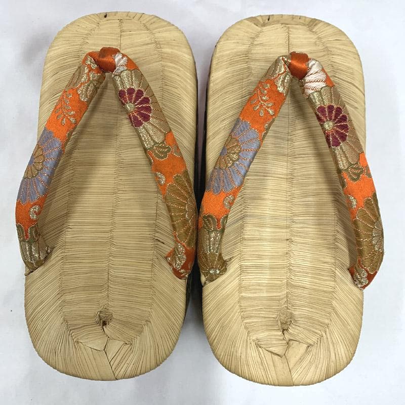 511ag50■七五三 七歳 女児 こっぽり/ぽっくり/おこぼ 本畳表 草履■