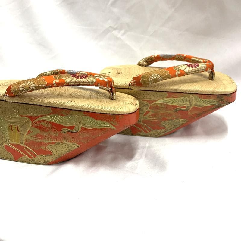 511ag50■七五三 七歳 女児 こっぽり/ぽっくり/おこぼ 本畳表 草履■