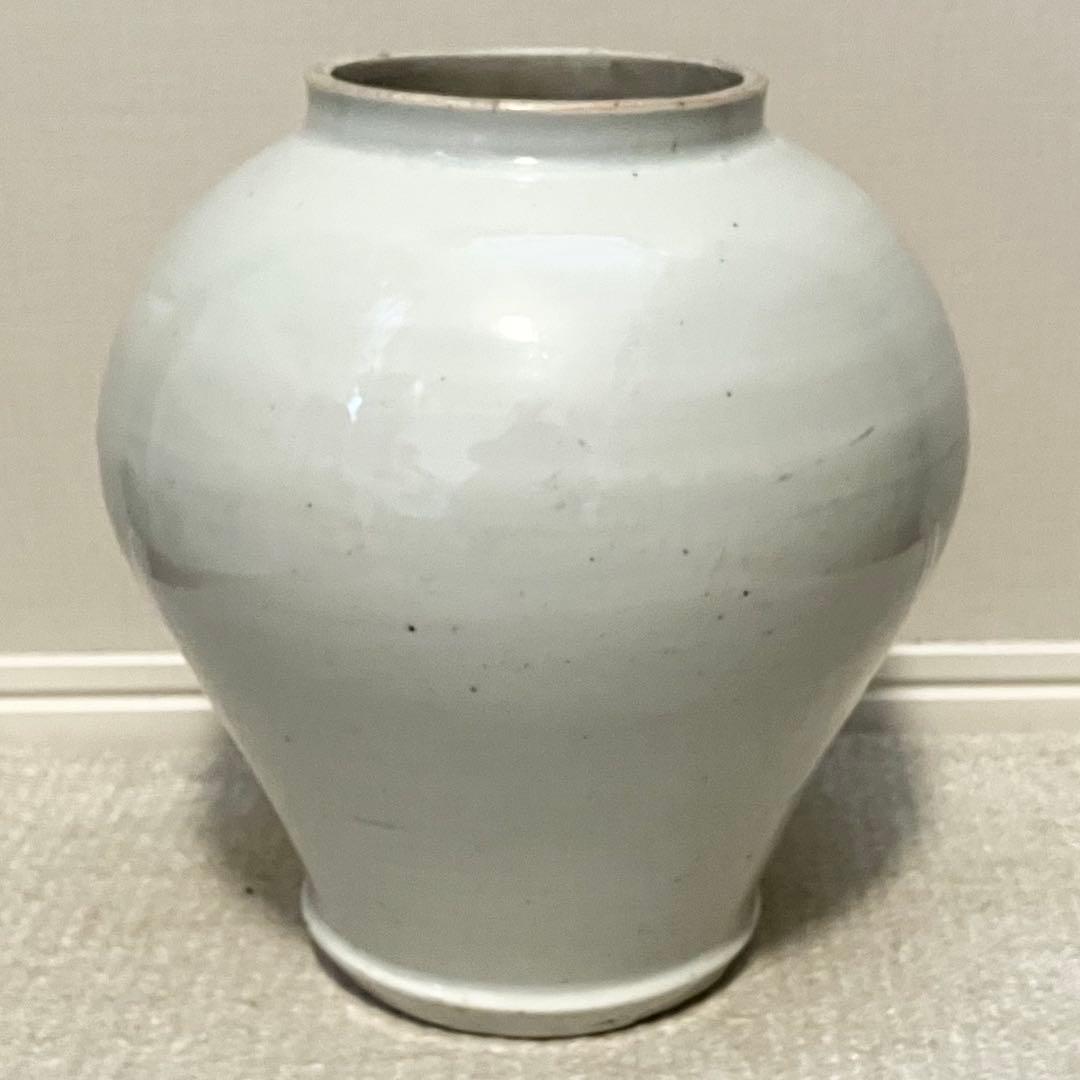 伊万里 古伊万里 白磁 壺 花器 花瓶 骨董 民藝