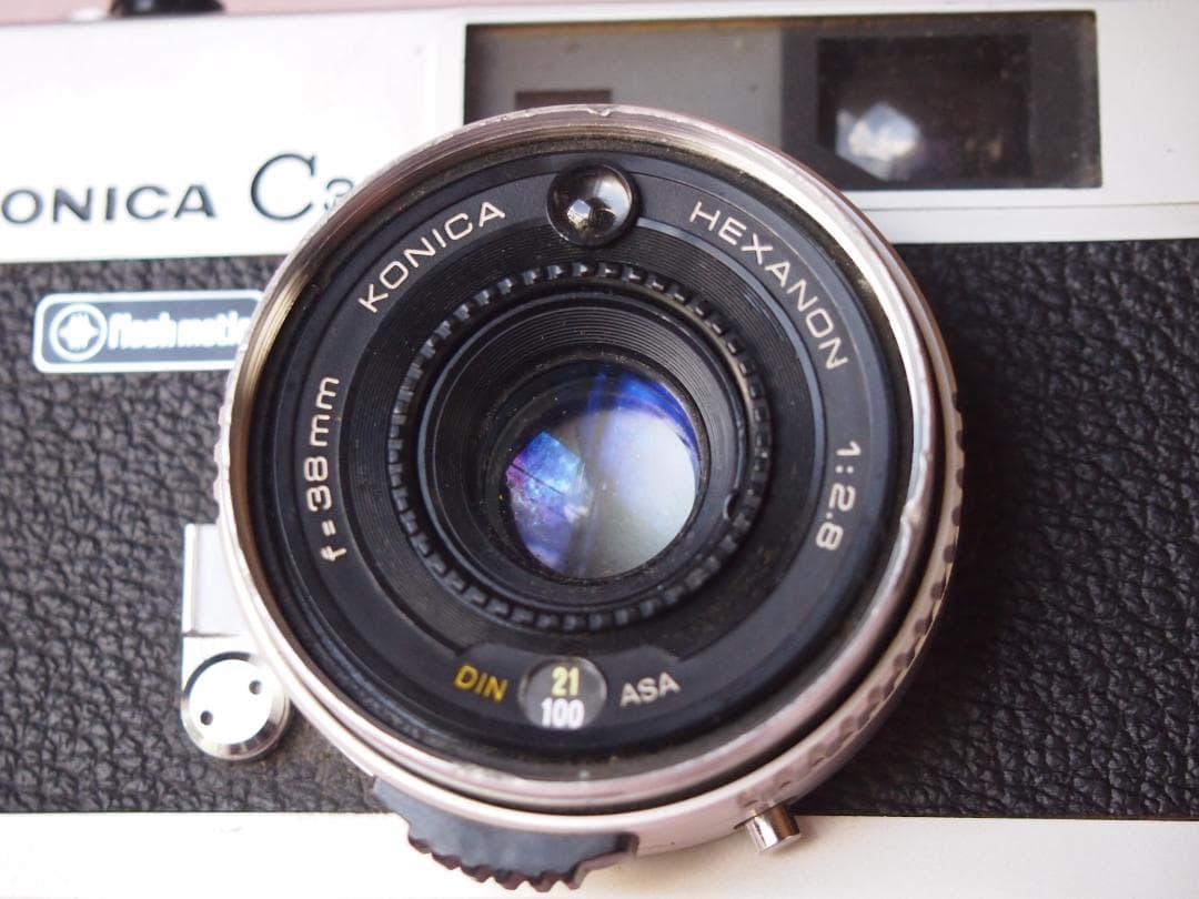 試写済：Konica コニカC35 flashmatic