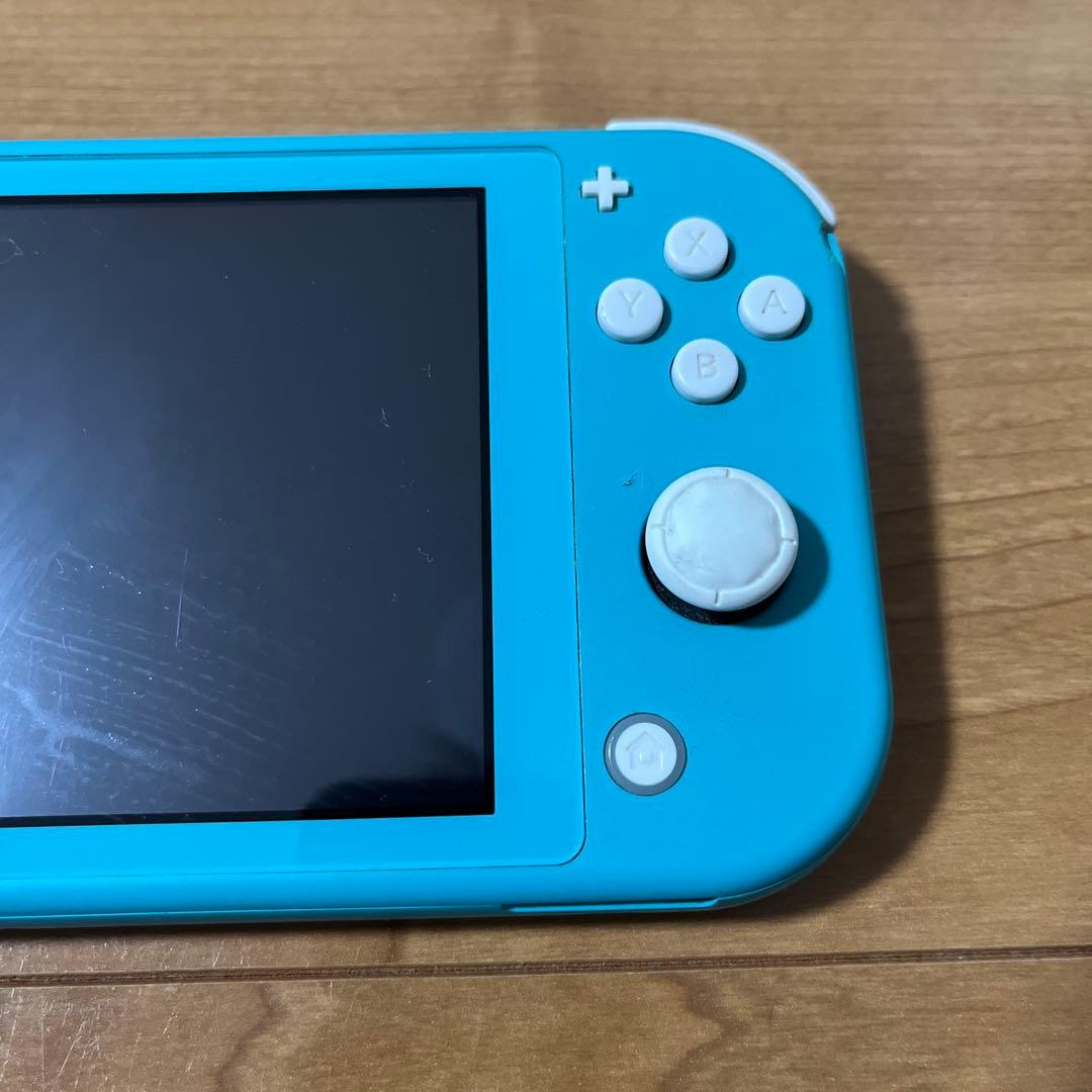 任天堂 スイッチライト本体 ターコイズ 色 ジャンク品