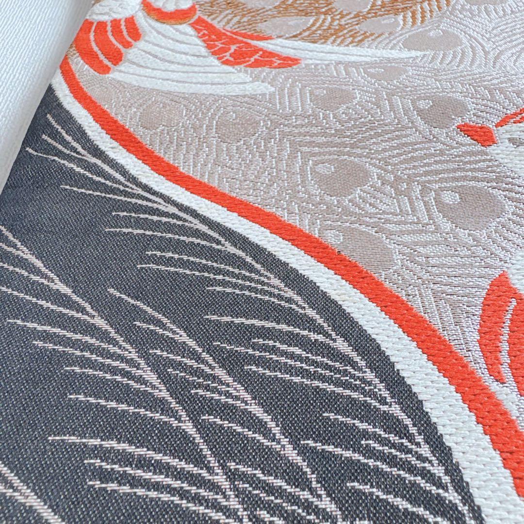 七五三　7歳女の子　フルセット　きもの　帯黒地　小物セット　簡単半襟　7280