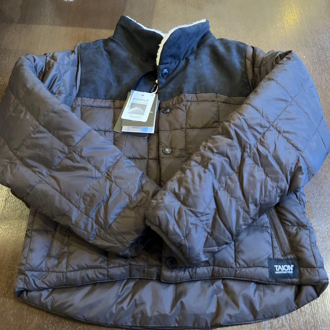 【新品タグ付き】TAION☆高保温800FLPダウン150cm / ダークチョコ