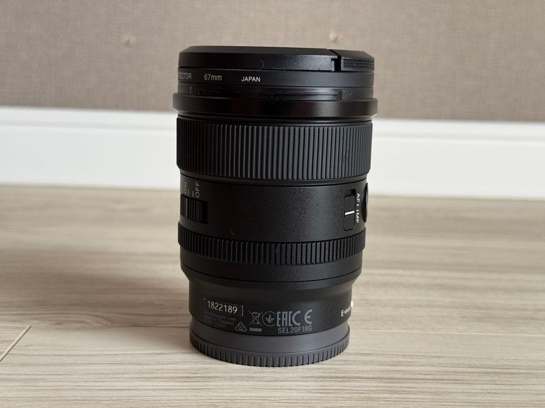 SONY SEL20F18 E 20mm F1.8 G 単焦点 美品