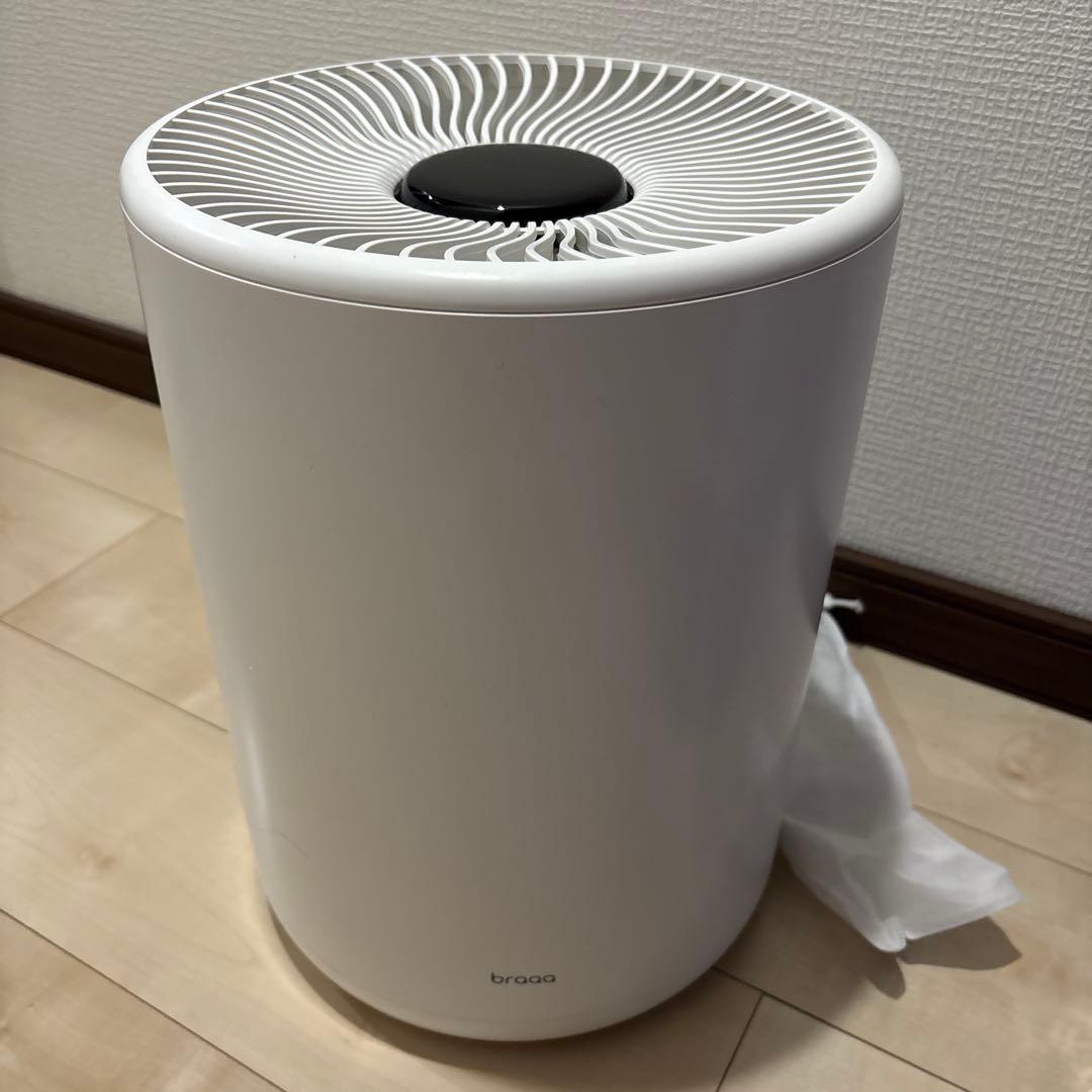 braaaa 置き型加湿器 ホワイト
