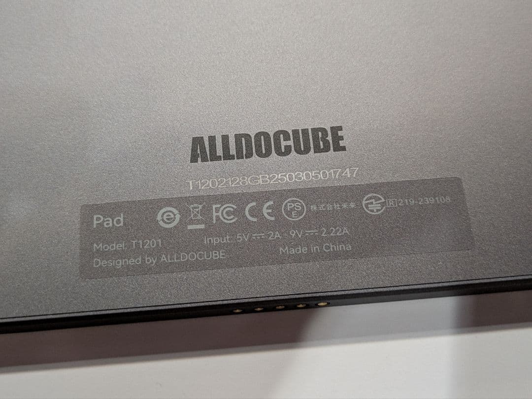 ALLDOCUBE iPlay 60 Pad Pro 12.1インチタブレット