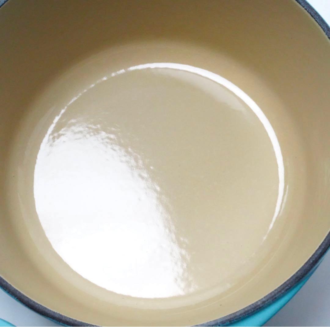 LE CREUSET　ココット センセーション　カリビアンブルー　22cm