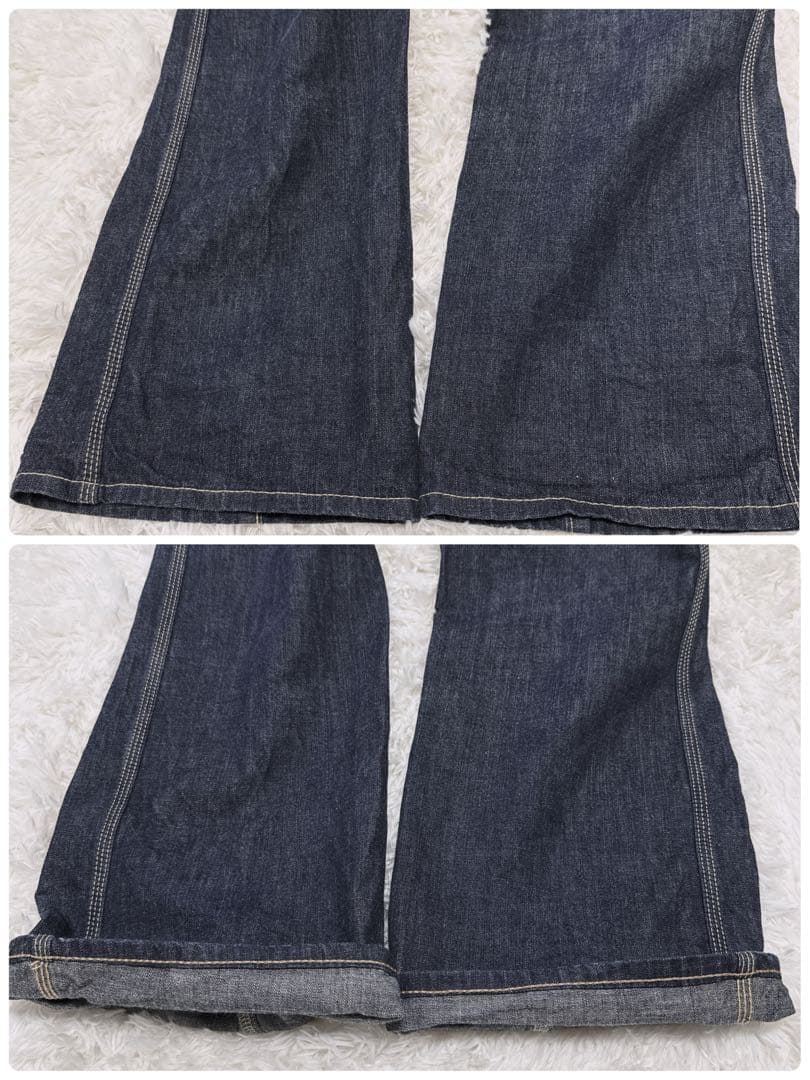 BLUEBLUE ブルーブルー オーバーオール 濃紺 ハリウッドランチマーケット