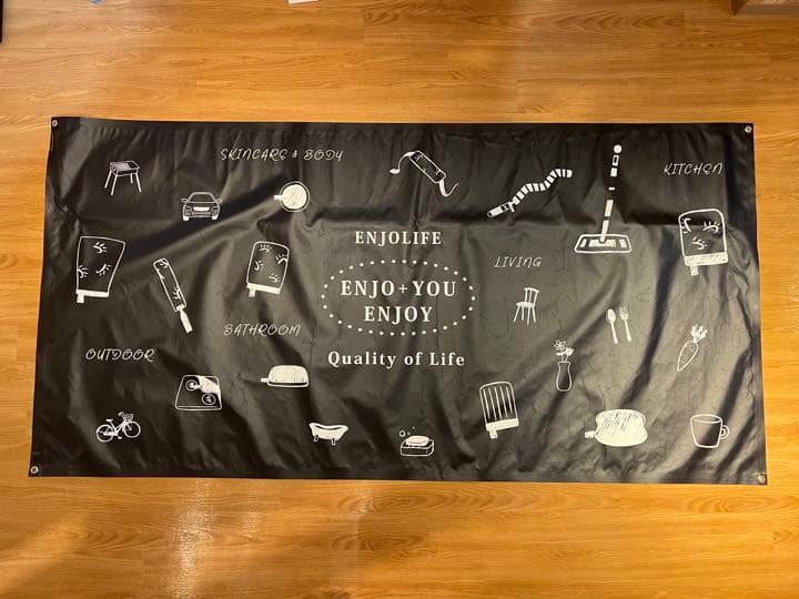 enjoタペストリー販促アイテム