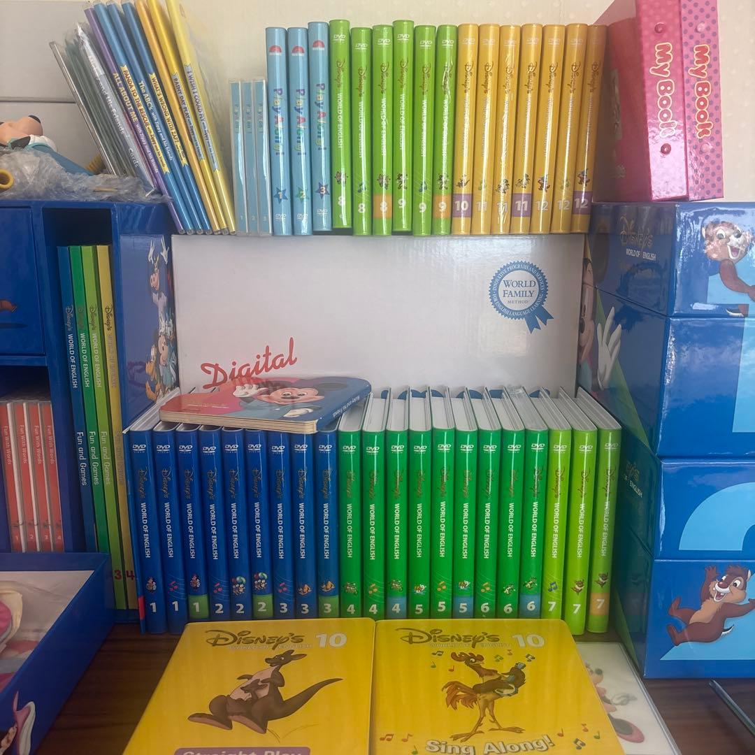 WORLD OF ENGLISH ディズニー英語システム　dvd