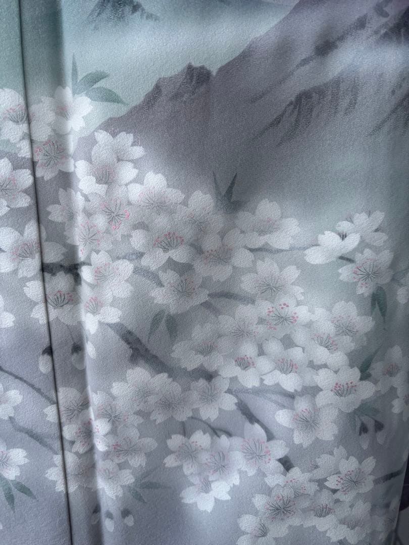 色留袖　一つ紋　作家もの　正絹　未使用