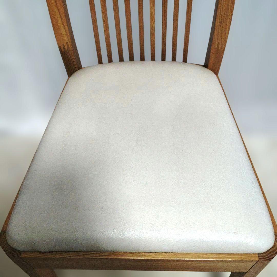 OTSUKA 大塚家具　タモ材　ハイバックチェア　椅子　１脚　木製　天然木②