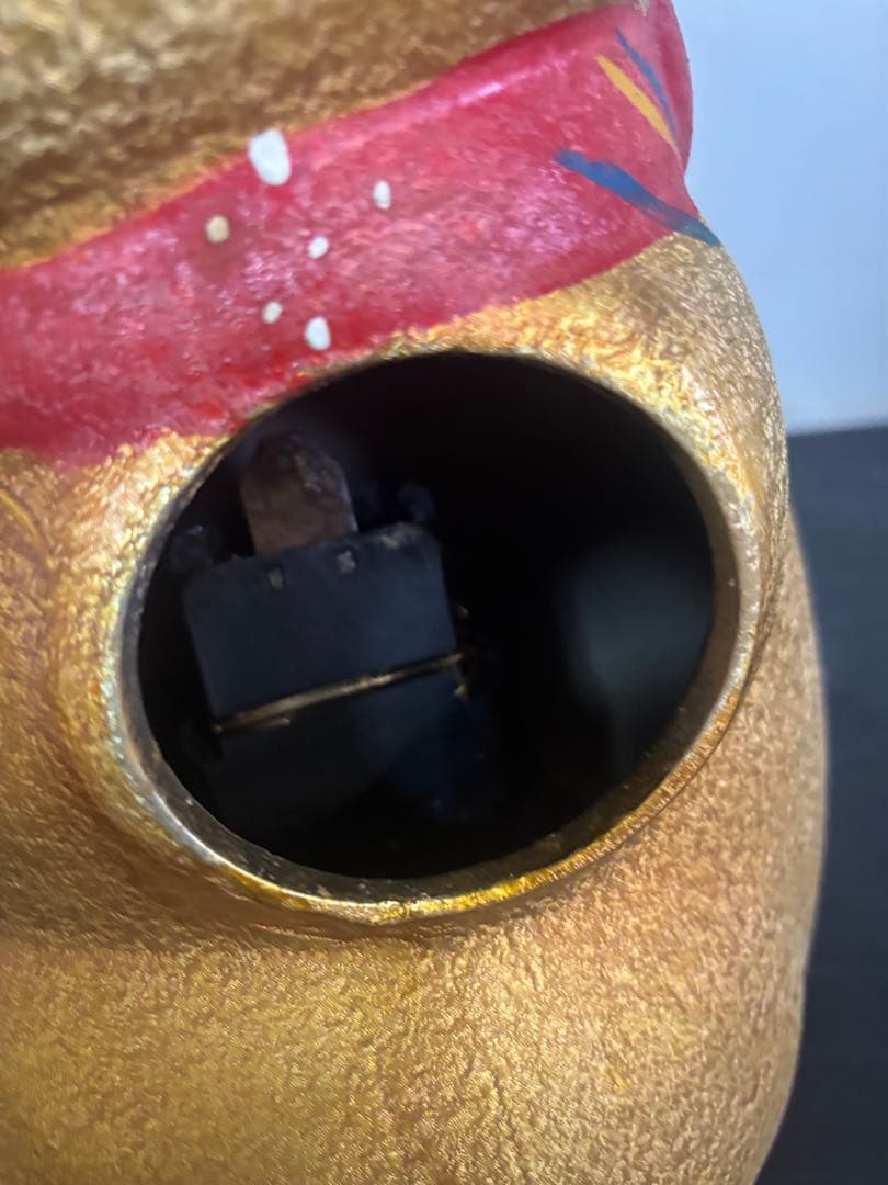 【特大‼️全長40cm‼️希少】金色招き猫　置物　縁起物
