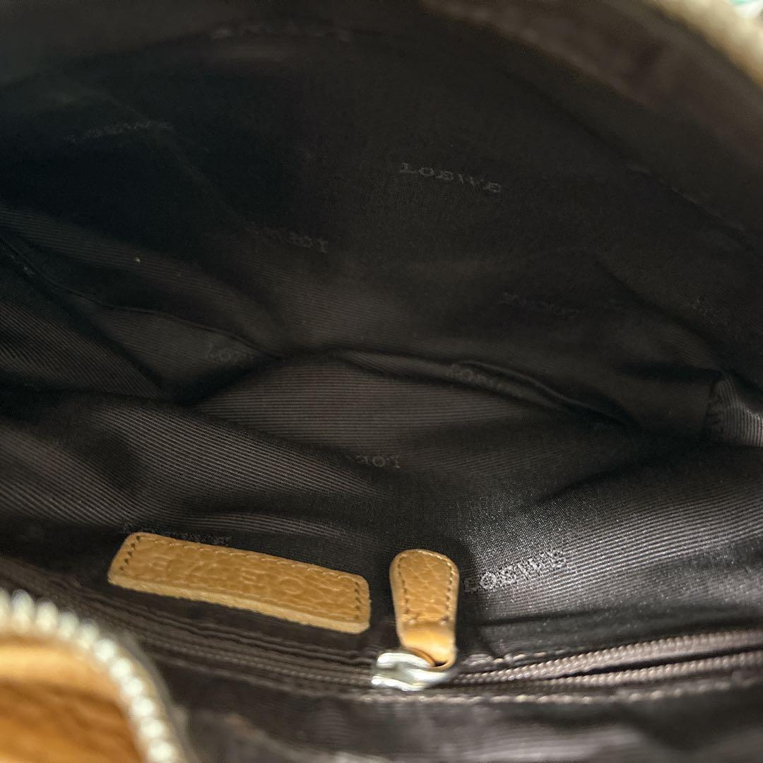 バッグ LOEWE Soho hobo Leather One-Shoulder Bag