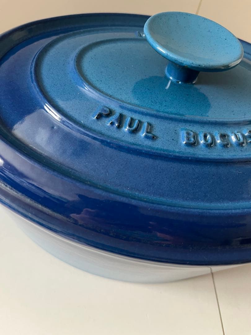 NOMAR ノマール社　ココット　オーバル　27cm ブルー