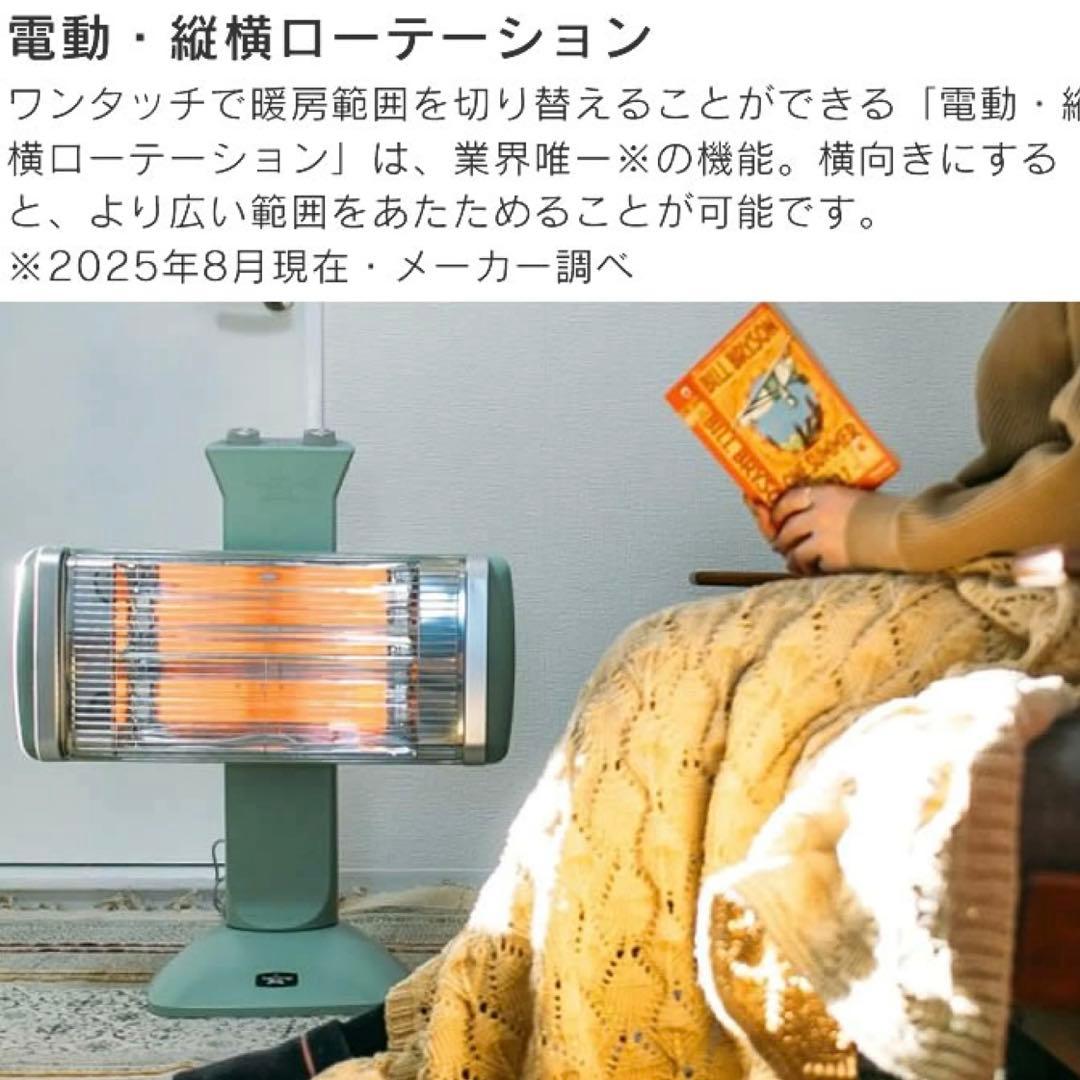 ★新品未使用★Aladdinグラファイトヒーター グリーン※保証書付