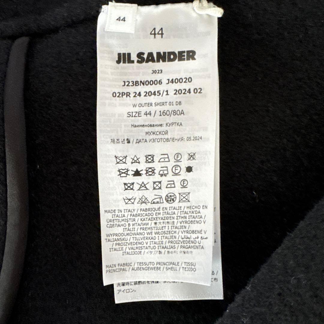 JIL SANDER ワードローブシリーズ　ウールオーバーシャツコート