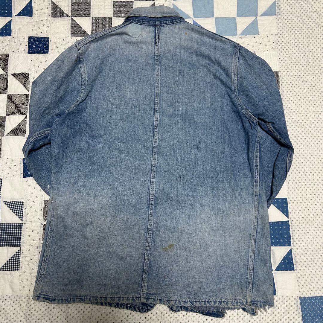 コーヒー 60s BIG MAC DENIM COVERALL 40相当