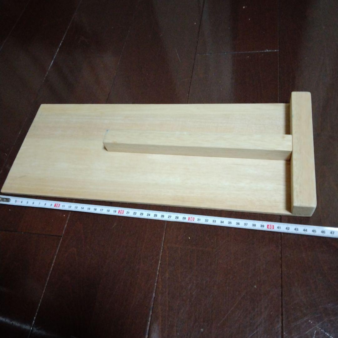そば・麺切り包丁 紐巻きハンドル＋こま板