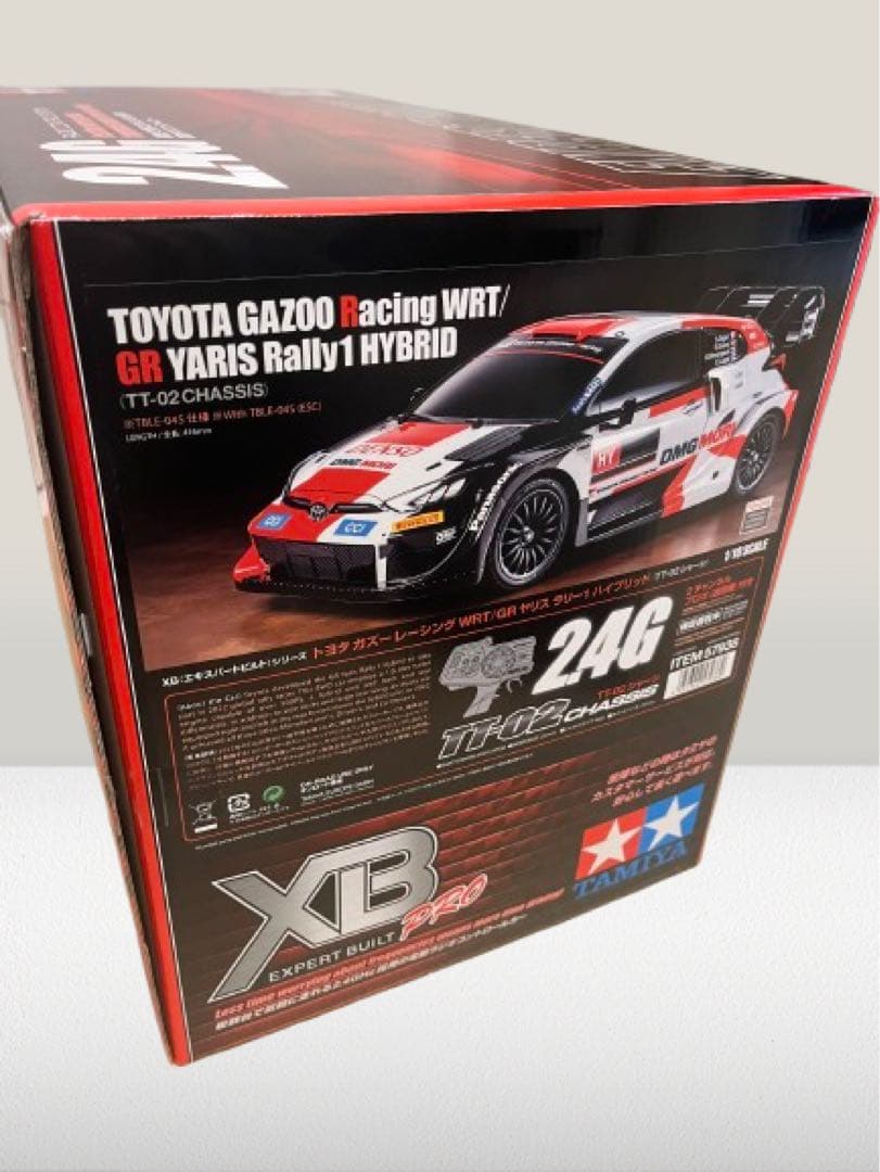 ひらぱ　新品未走行 タミヤ XB トヨタ ガズー レーシング ヤリス