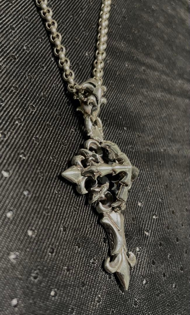 925ネックレスクロスペンダント