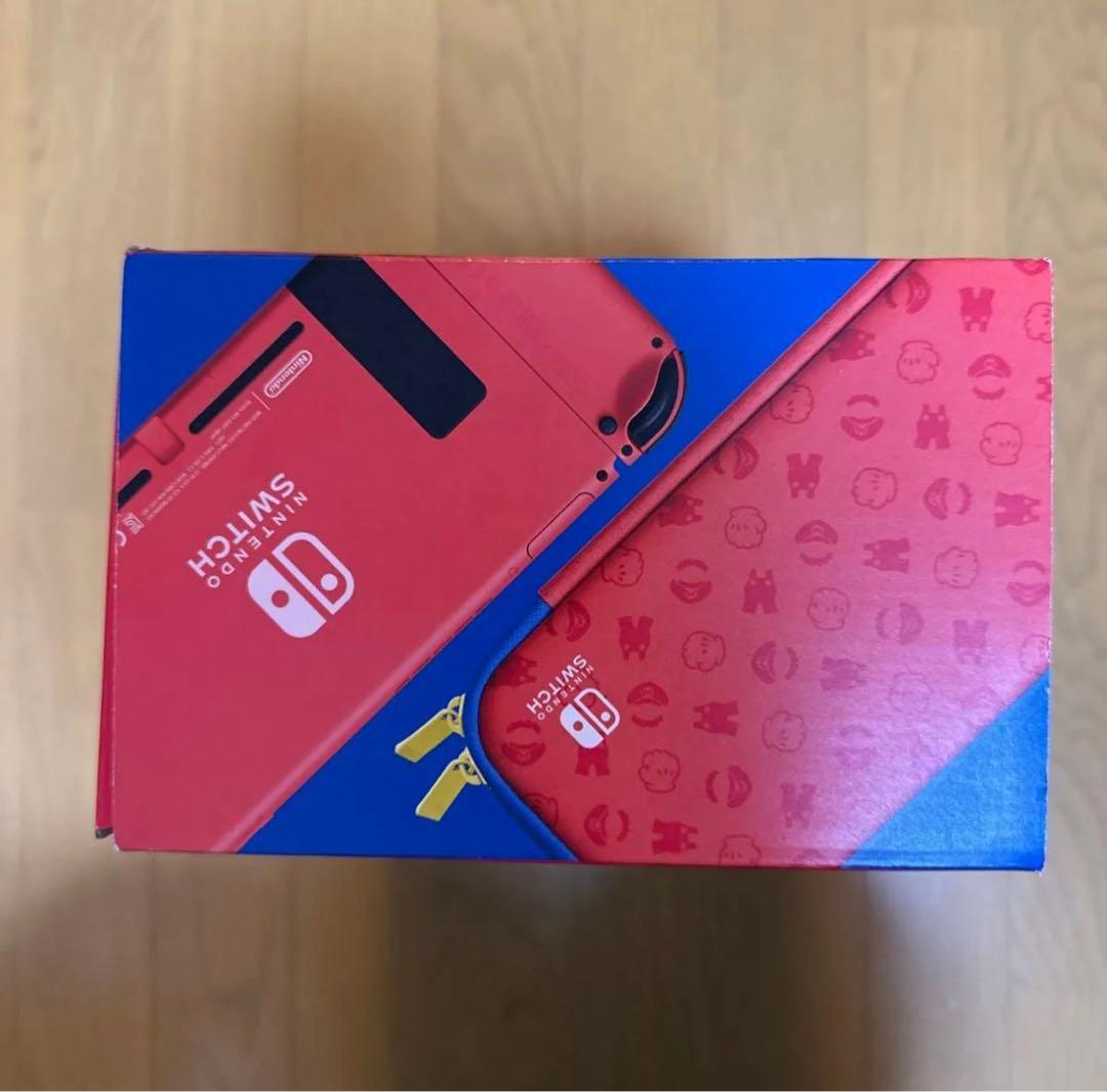 美品　Nintendo Switch マリオレッド×ブルーセット　限定版