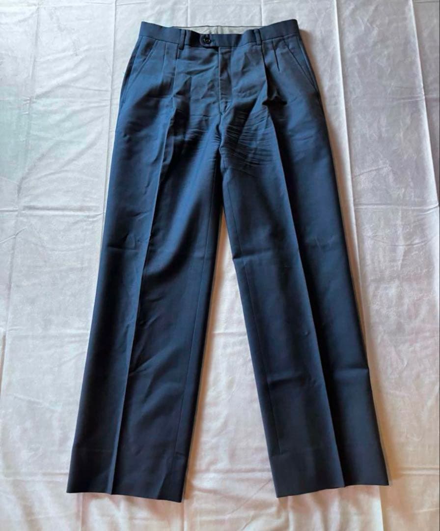 ディオール セットアップ ダブル Diorメタルボタン ブルー