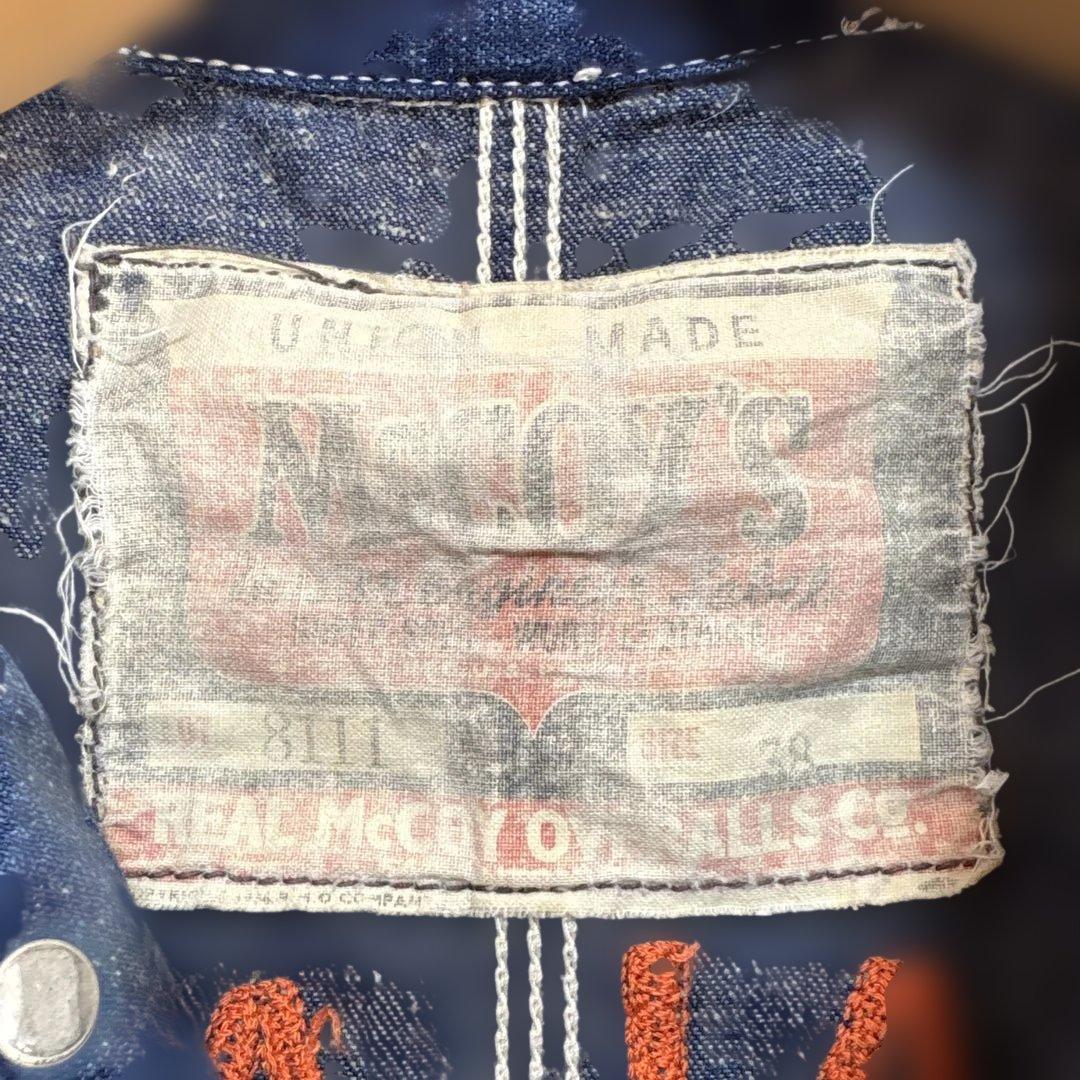 THE REAL McCOY'S デニムオーバーオール(オマケ付き)