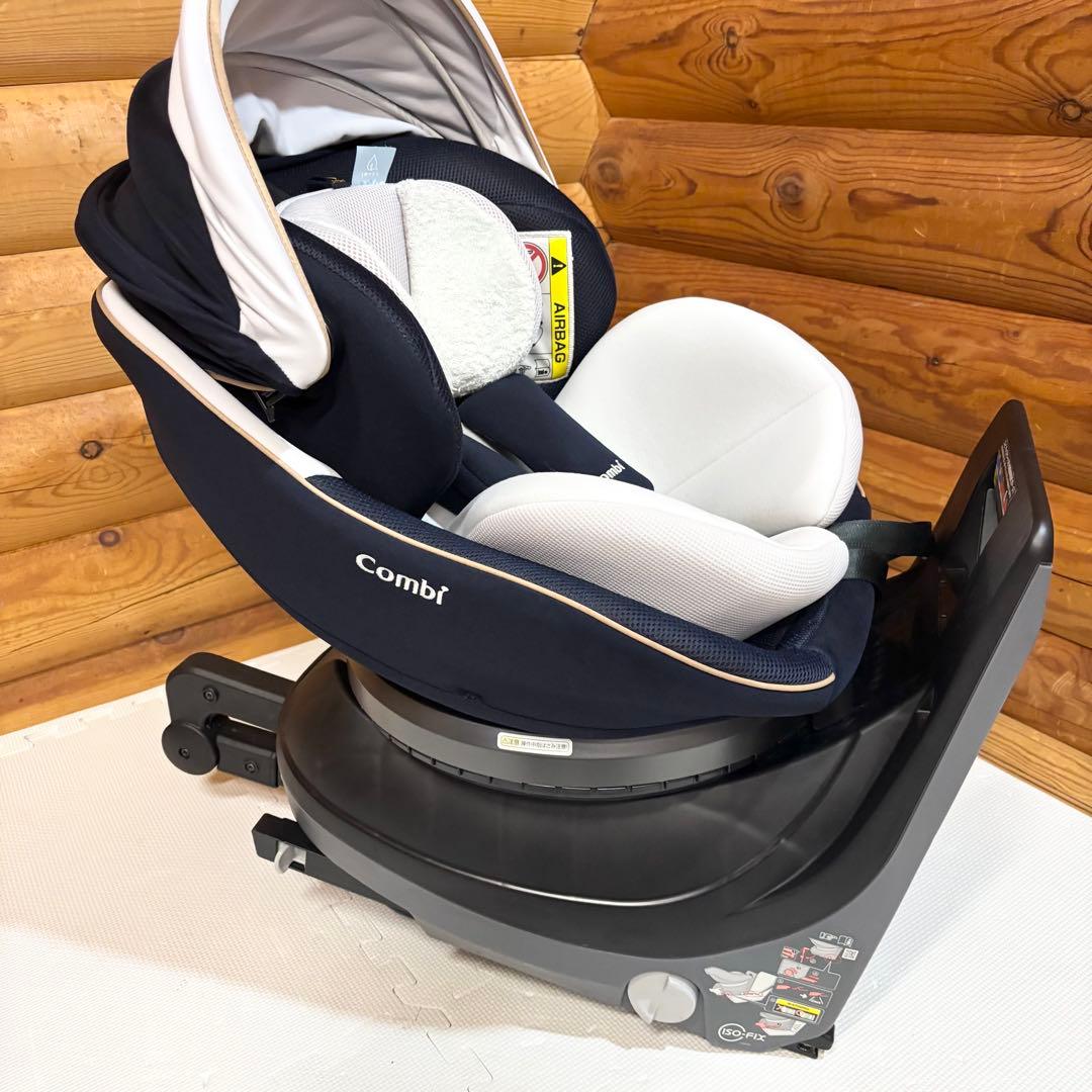 【美品】Combi コンビ クルムーヴスマート ISOFIX JL-590